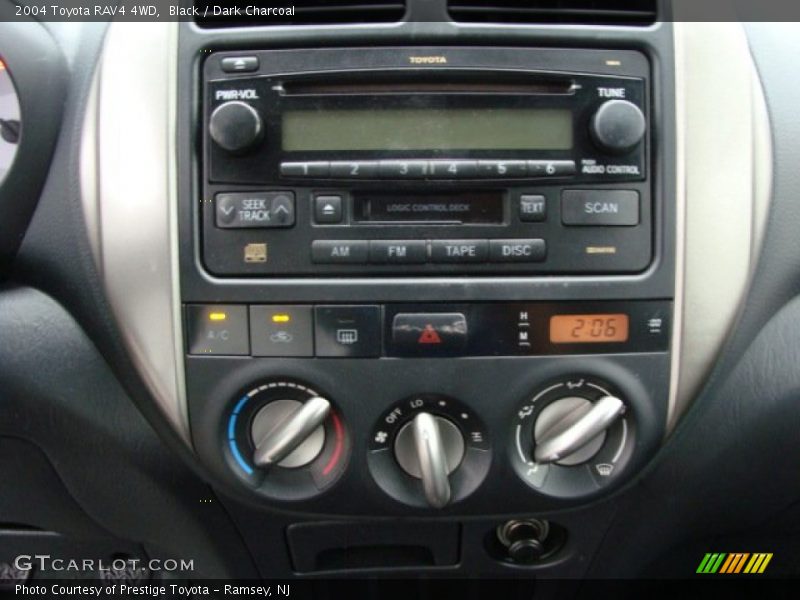 Black / Dark Charcoal 2004 Toyota RAV4 4WD