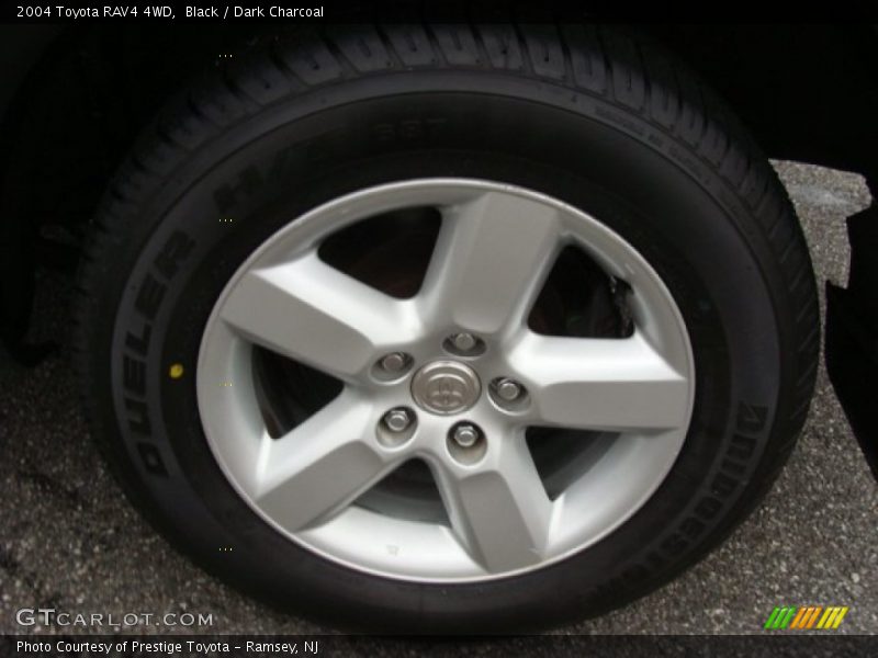 Black / Dark Charcoal 2004 Toyota RAV4 4WD