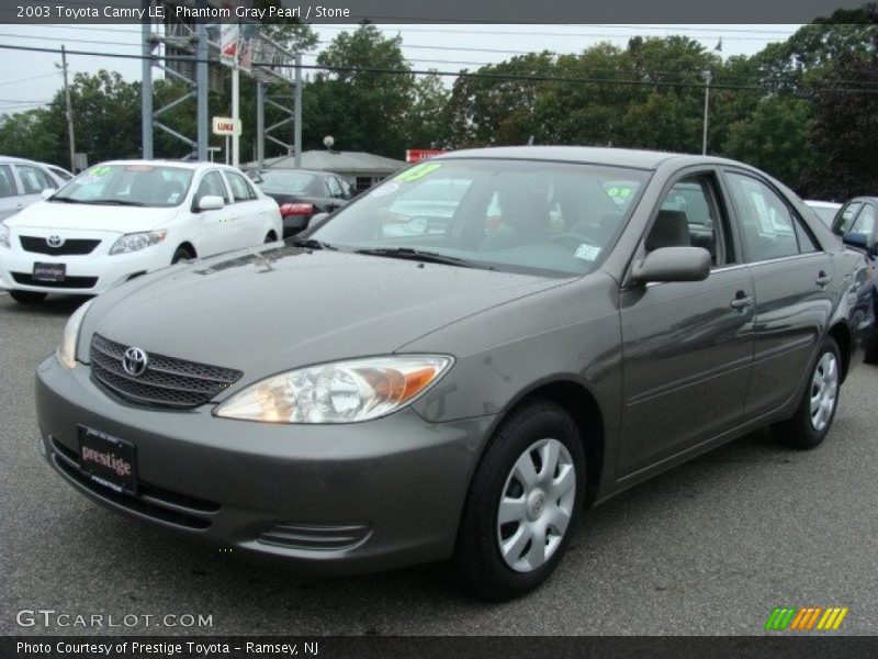 Phantom Gray Pearl / Stone 2003 Toyota Camry LE