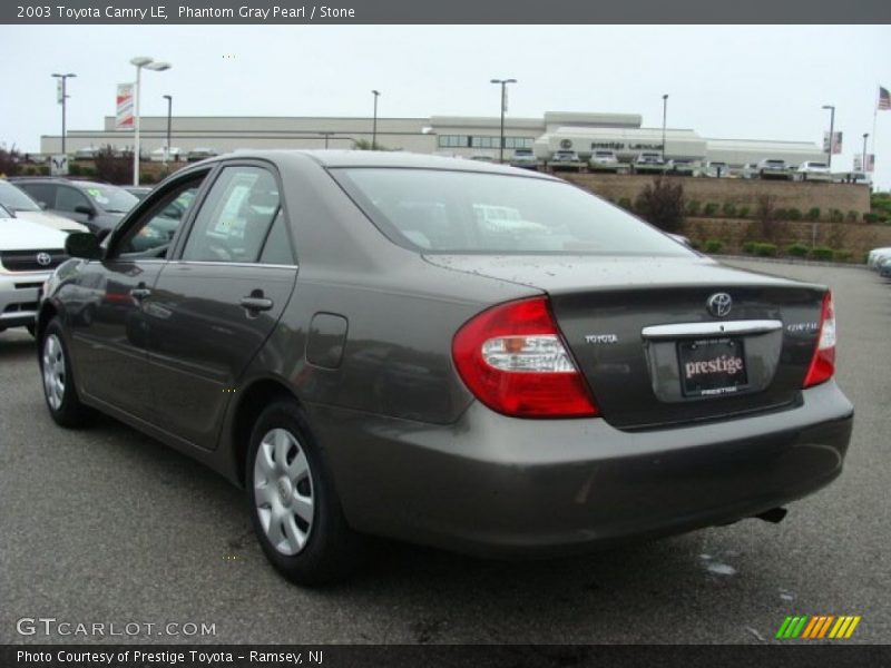 Phantom Gray Pearl / Stone 2003 Toyota Camry LE