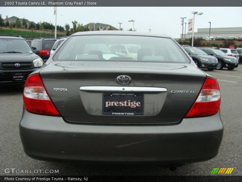 Phantom Gray Pearl / Stone 2003 Toyota Camry LE