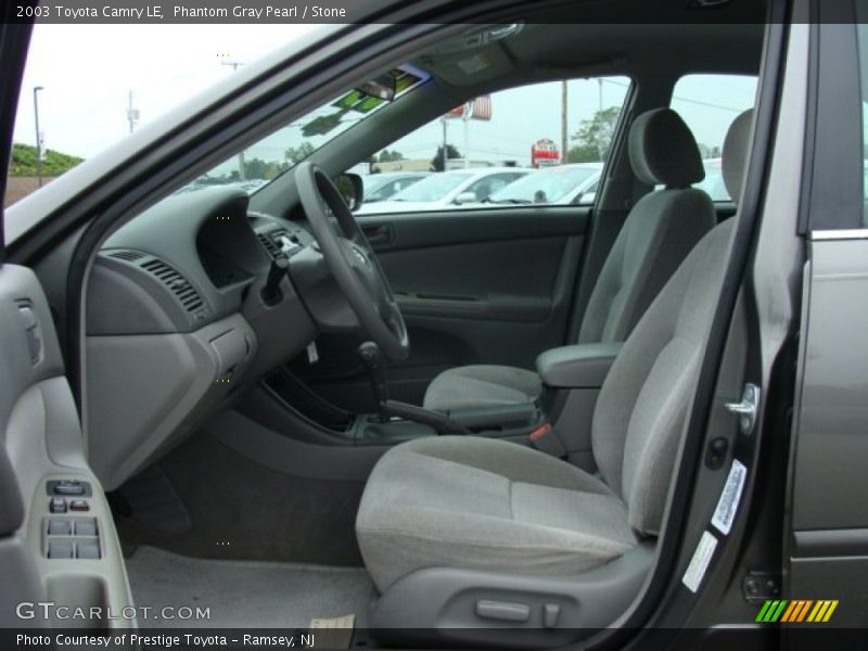 Phantom Gray Pearl / Stone 2003 Toyota Camry LE