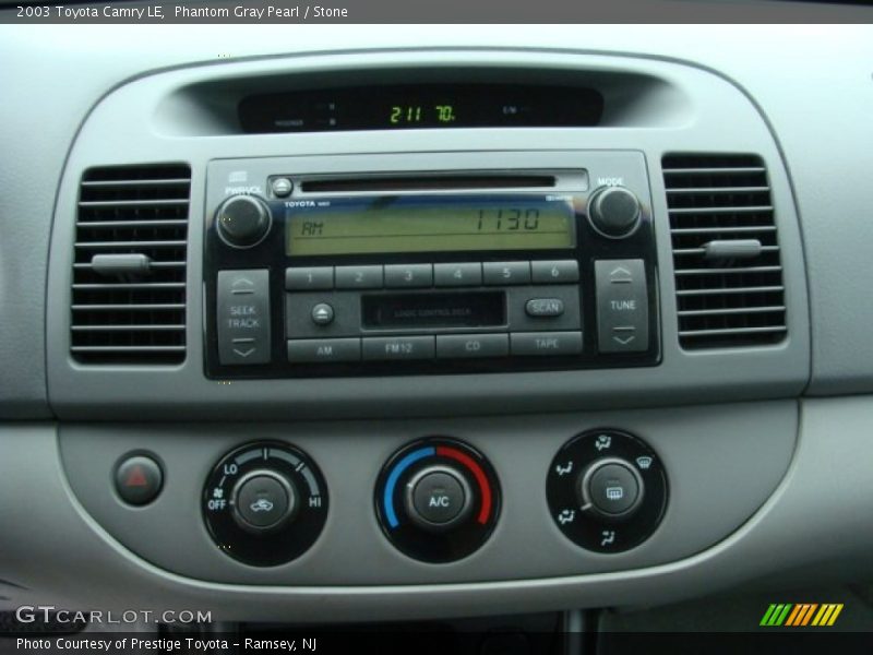 Phantom Gray Pearl / Stone 2003 Toyota Camry LE