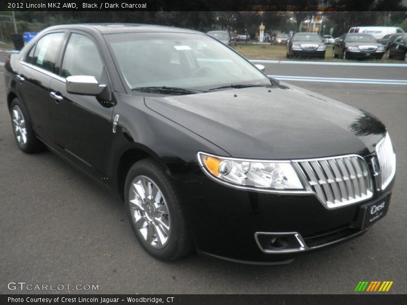 Black / Dark Charcoal 2012 Lincoln MKZ AWD