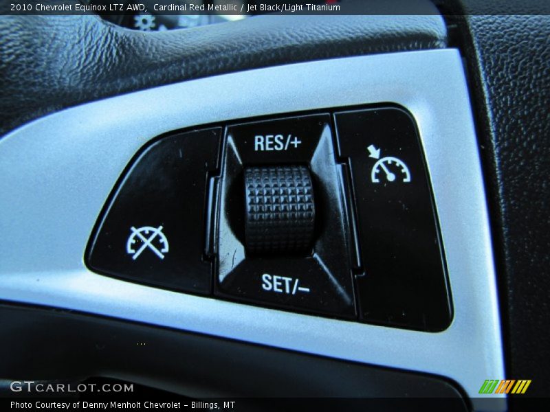 Controls of 2010 Equinox LTZ AWD