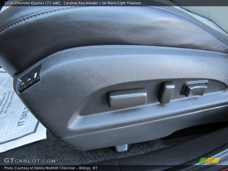 Cardinal Red Metallic / Jet Black/Light Titanium 2010 Chevrolet Equinox LTZ AWD