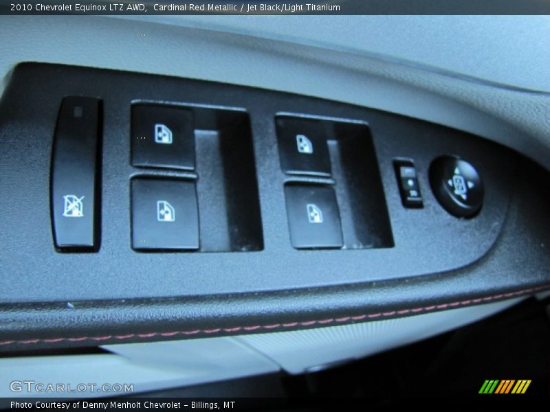 Cardinal Red Metallic / Jet Black/Light Titanium 2010 Chevrolet Equinox LTZ AWD