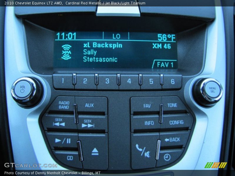 Audio System of 2010 Equinox LTZ AWD