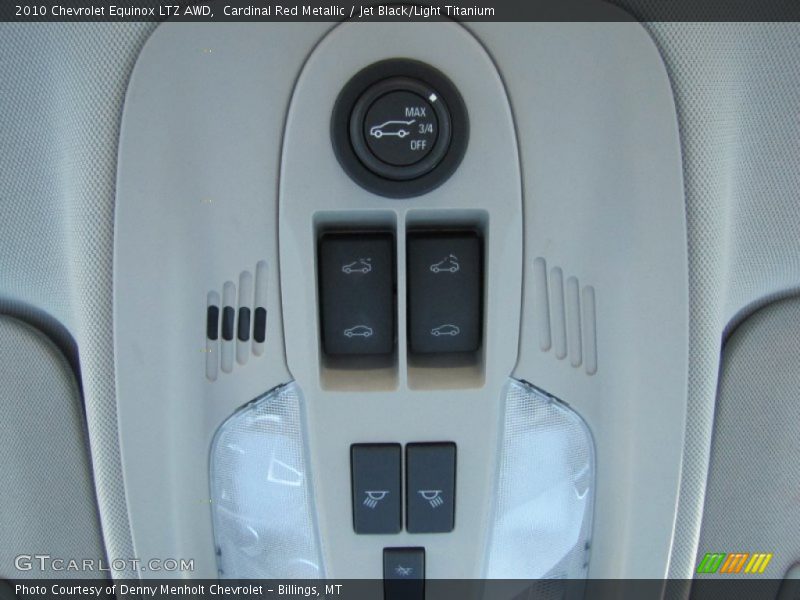 Cardinal Red Metallic / Jet Black/Light Titanium 2010 Chevrolet Equinox LTZ AWD