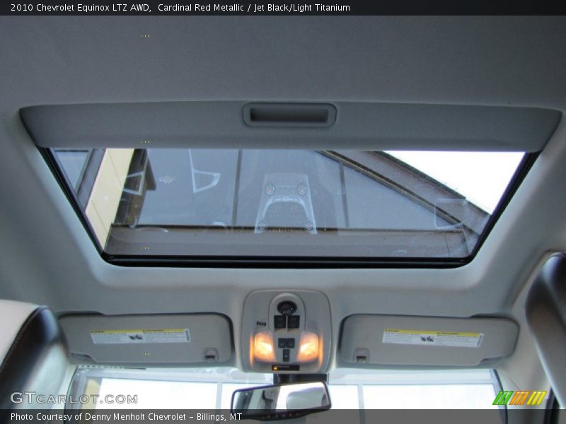 Cardinal Red Metallic / Jet Black/Light Titanium 2010 Chevrolet Equinox LTZ AWD