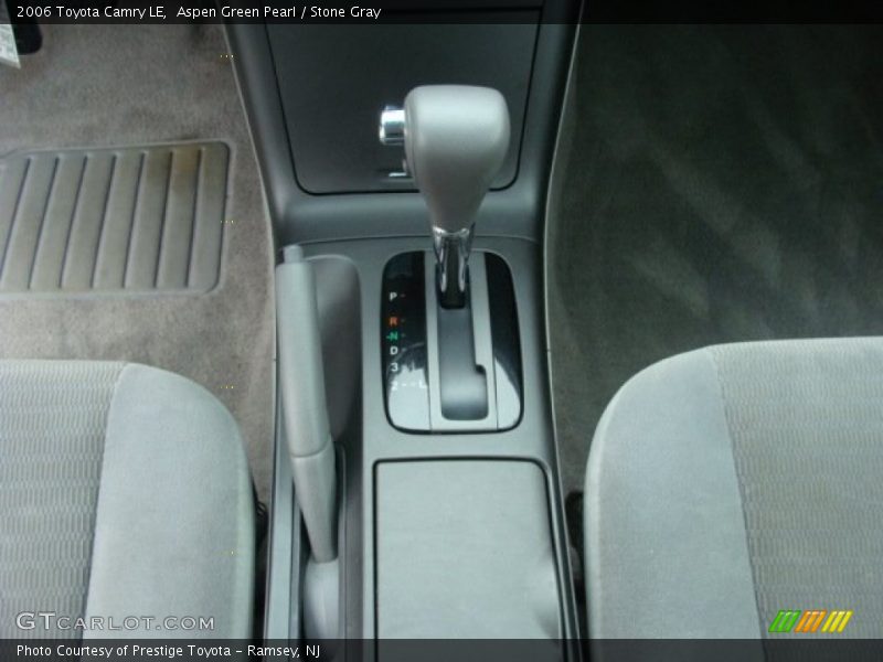Aspen Green Pearl / Stone Gray 2006 Toyota Camry LE