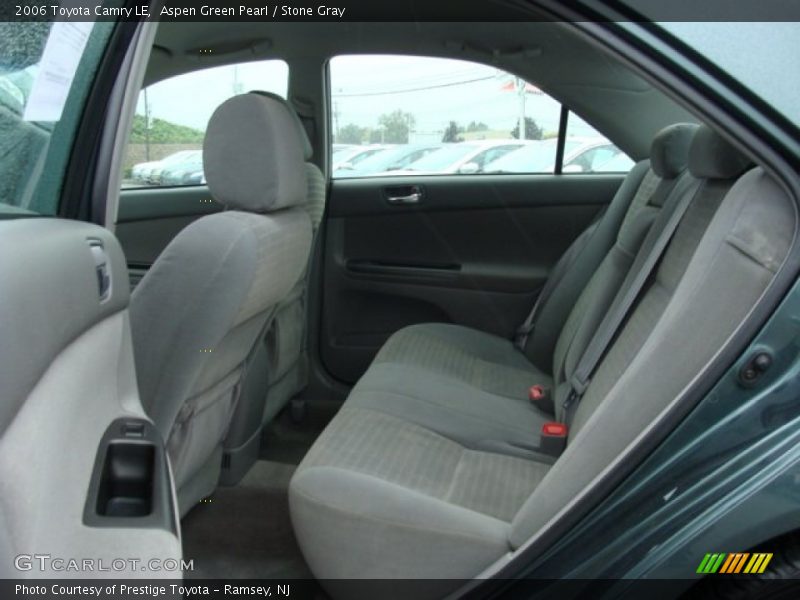 Aspen Green Pearl / Stone Gray 2006 Toyota Camry LE