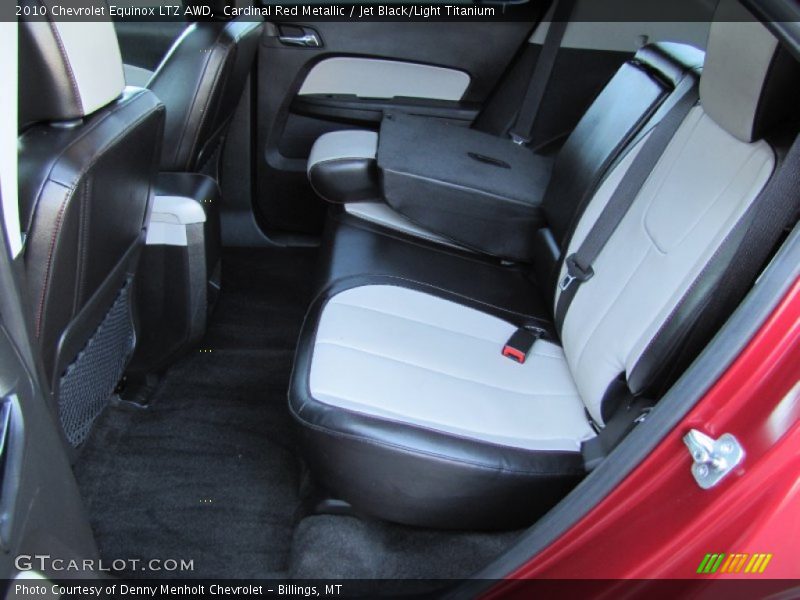  2010 Equinox LTZ AWD Jet Black/Light Titanium Interior