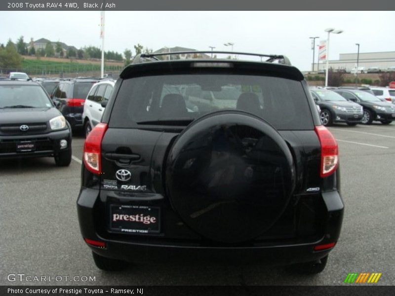Black / Ash 2008 Toyota RAV4 4WD