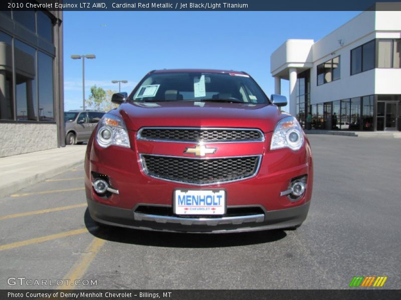 Cardinal Red Metallic / Jet Black/Light Titanium 2010 Chevrolet Equinox LTZ AWD