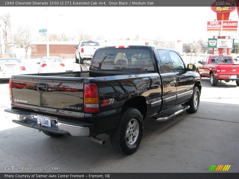 Onyx Black / Medium Oak 1999 Chevrolet Silverado 1500 LS Z71 Extended Cab 4x4