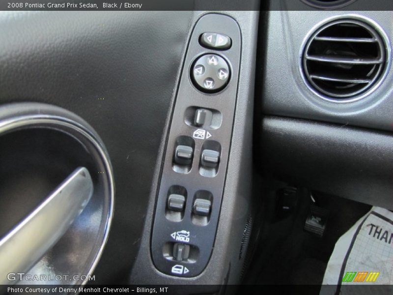 Controls of 2008 Grand Prix Sedan