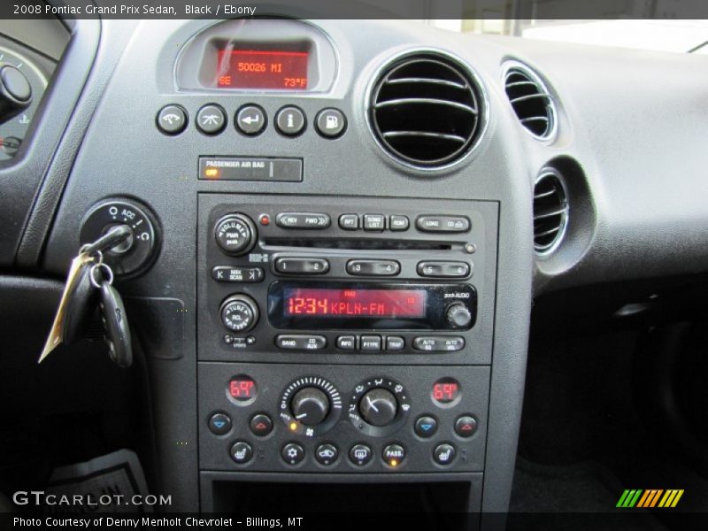 Controls of 2008 Grand Prix Sedan