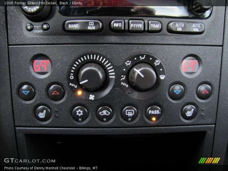 Controls of 2008 Grand Prix Sedan
