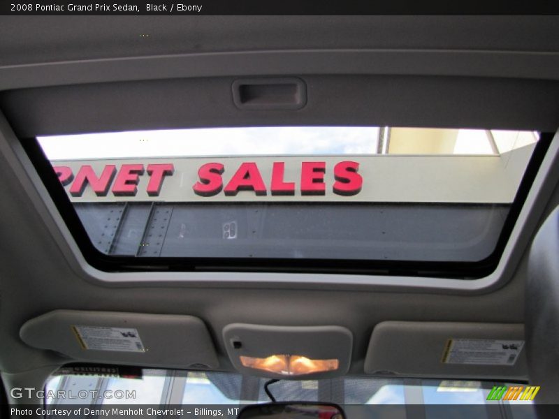 Black / Ebony 2008 Pontiac Grand Prix Sedan