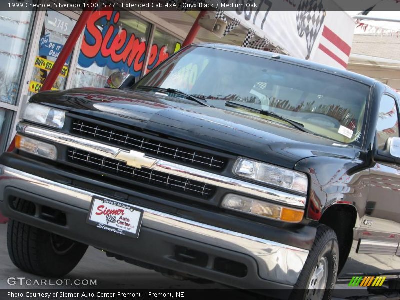 Onyx Black / Medium Oak 1999 Chevrolet Silverado 1500 LS Z71 Extended Cab 4x4