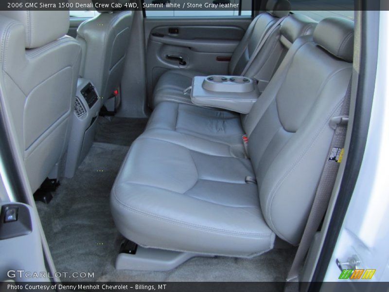  2006 Sierra 1500 Denali Crew Cab 4WD Stone Gray leather Interior