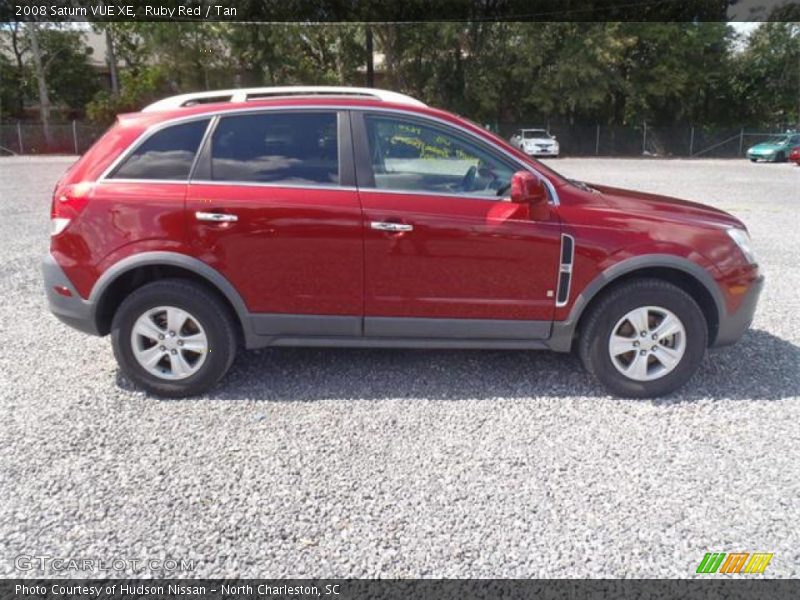 Ruby Red / Tan 2008 Saturn VUE XE