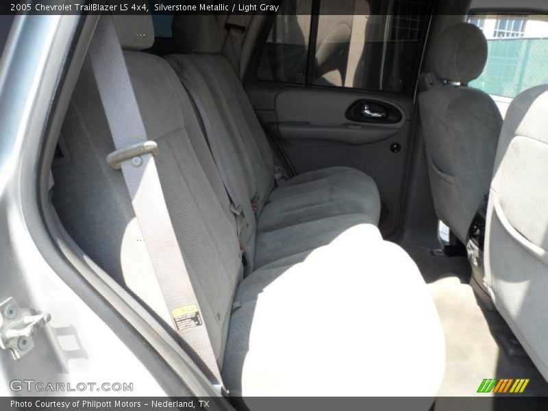 Silverstone Metallic / Light Gray 2005 Chevrolet TrailBlazer LS 4x4