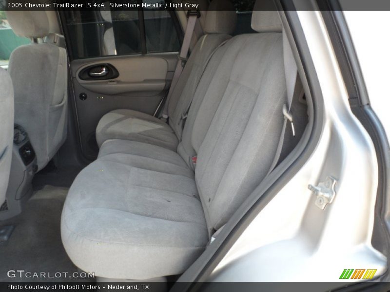 Silverstone Metallic / Light Gray 2005 Chevrolet TrailBlazer LS 4x4