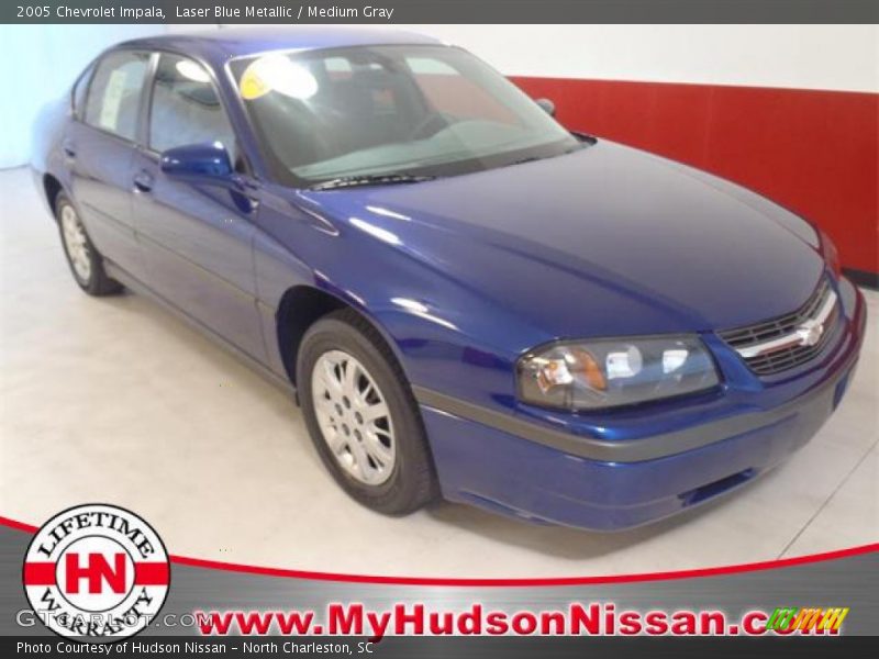 Laser Blue Metallic / Medium Gray 2005 Chevrolet Impala