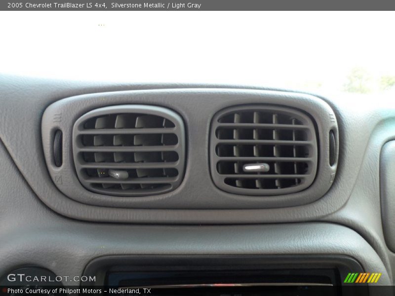 Silverstone Metallic / Light Gray 2005 Chevrolet TrailBlazer LS 4x4