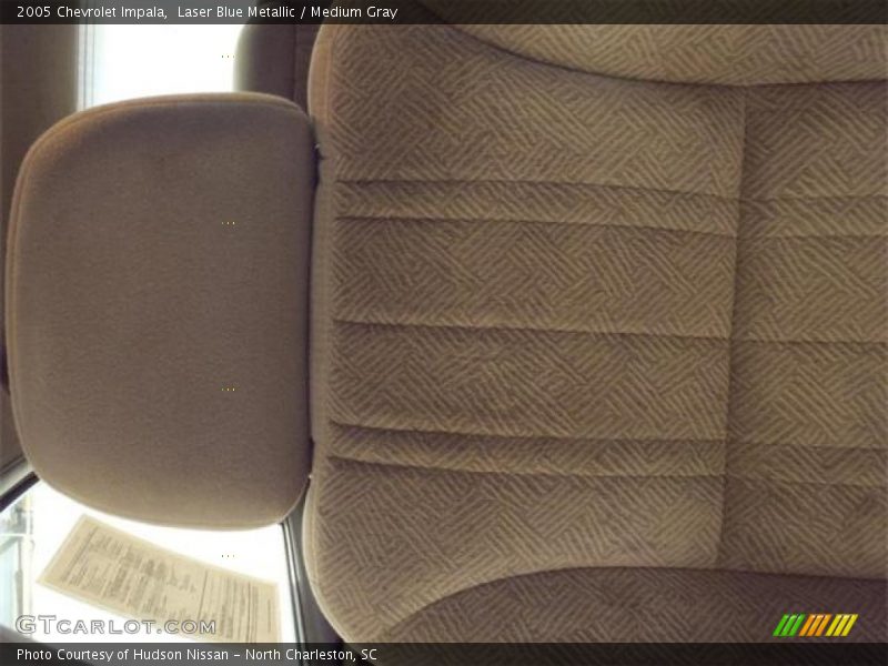 Laser Blue Metallic / Medium Gray 2005 Chevrolet Impala