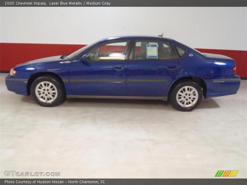 Laser Blue Metallic / Medium Gray 2005 Chevrolet Impala