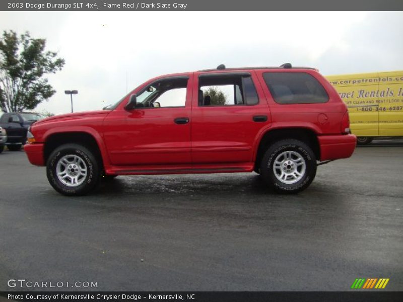 Flame Red / Dark Slate Gray 2003 Dodge Durango SLT 4x4