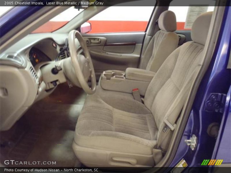 Laser Blue Metallic / Medium Gray 2005 Chevrolet Impala