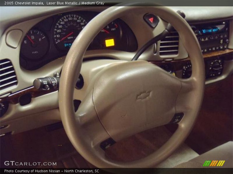Laser Blue Metallic / Medium Gray 2005 Chevrolet Impala