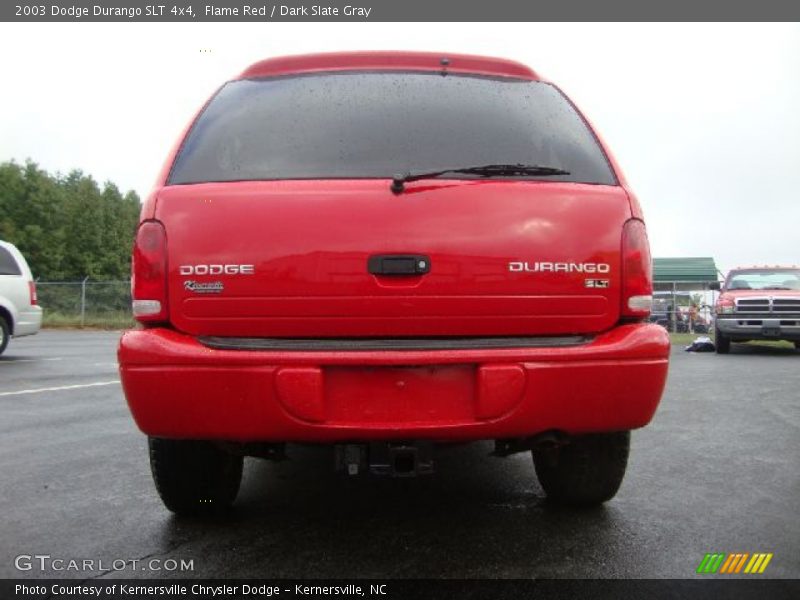 Flame Red / Dark Slate Gray 2003 Dodge Durango SLT 4x4