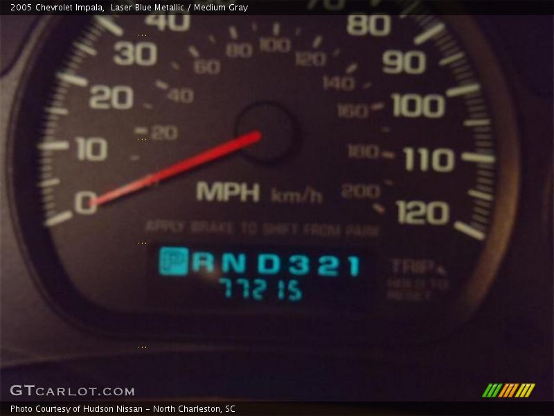 Laser Blue Metallic / Medium Gray 2005 Chevrolet Impala