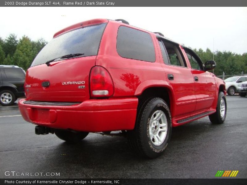 Flame Red / Dark Slate Gray 2003 Dodge Durango SLT 4x4