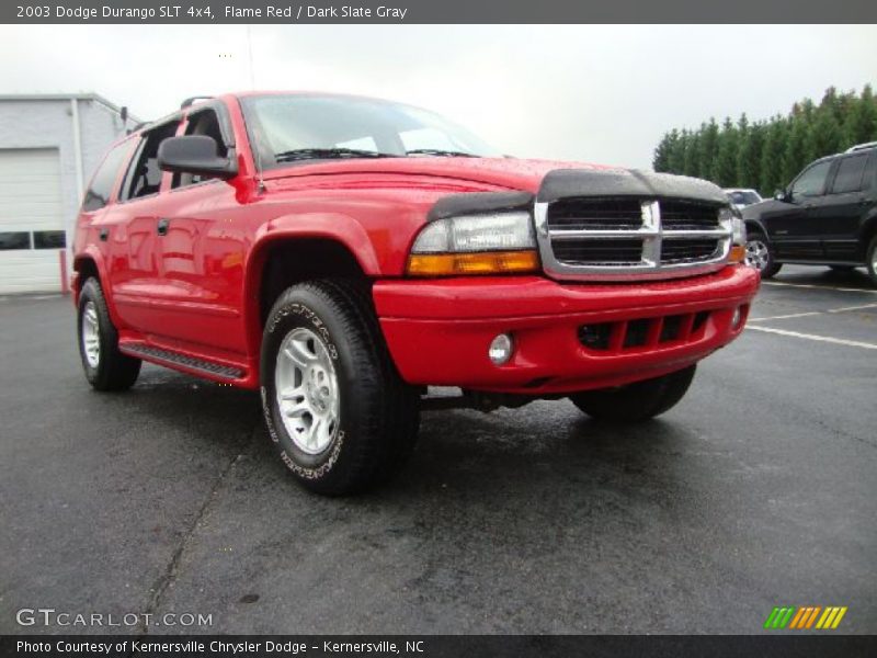 Flame Red / Dark Slate Gray 2003 Dodge Durango SLT 4x4