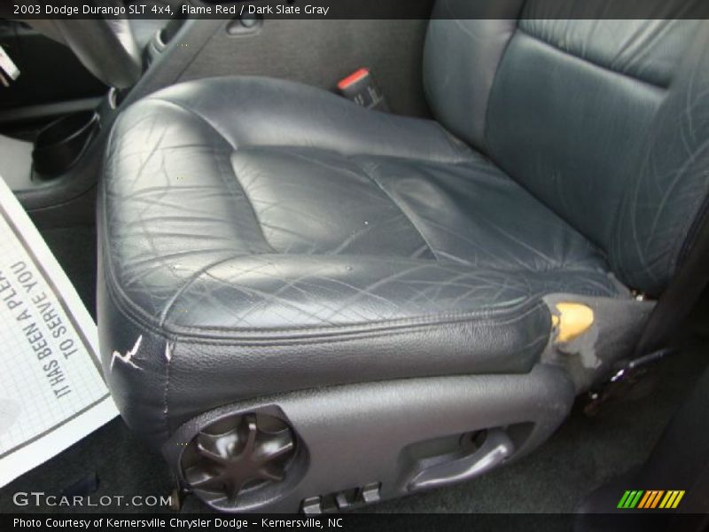 Flame Red / Dark Slate Gray 2003 Dodge Durango SLT 4x4