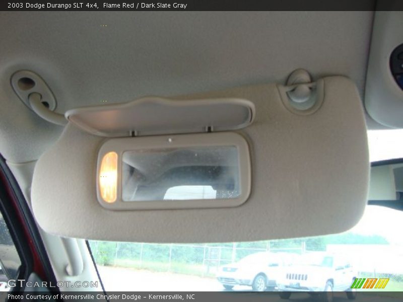 Flame Red / Dark Slate Gray 2003 Dodge Durango SLT 4x4
