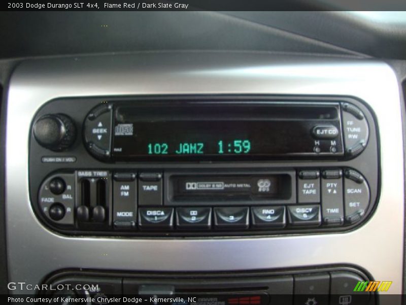 Audio System of 2003 Durango SLT 4x4