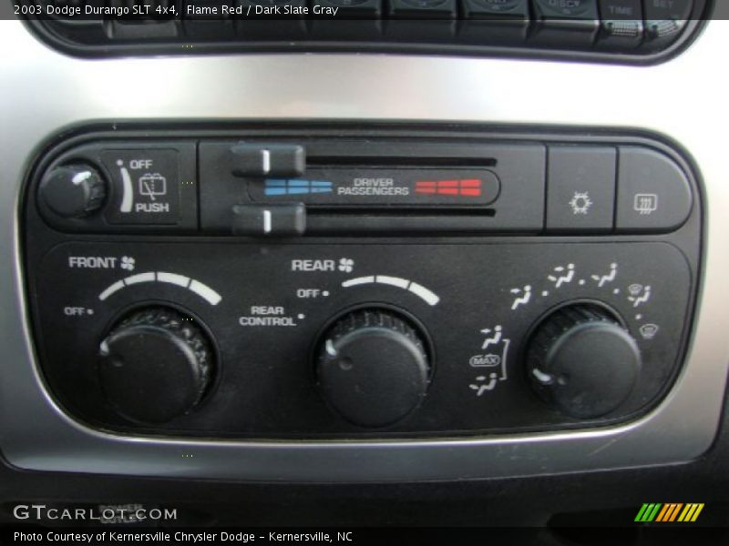 Controls of 2003 Durango SLT 4x4