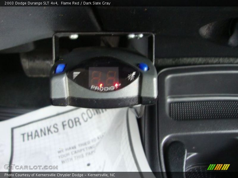 Flame Red / Dark Slate Gray 2003 Dodge Durango SLT 4x4
