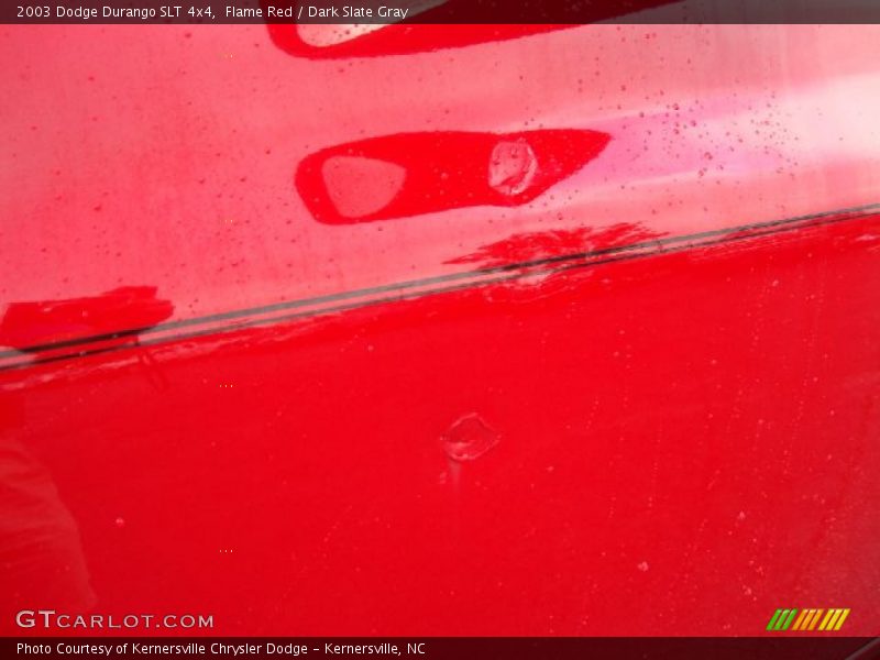Flame Red / Dark Slate Gray 2003 Dodge Durango SLT 4x4