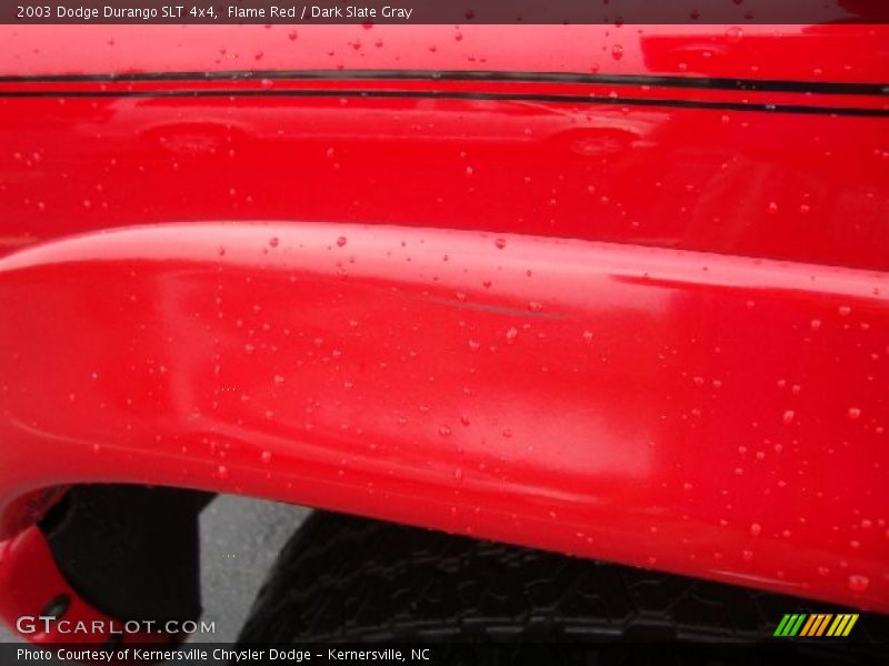 Flame Red / Dark Slate Gray 2003 Dodge Durango SLT 4x4