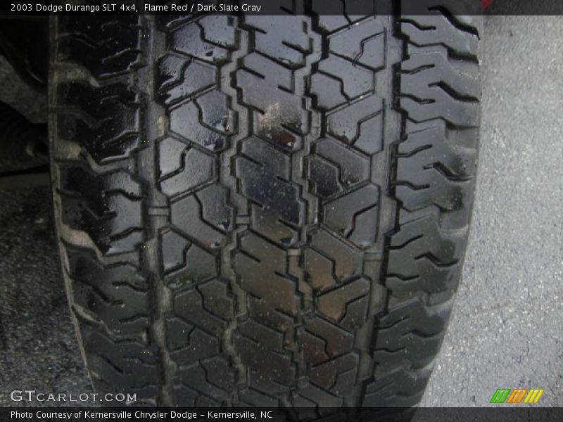 Flame Red / Dark Slate Gray 2003 Dodge Durango SLT 4x4