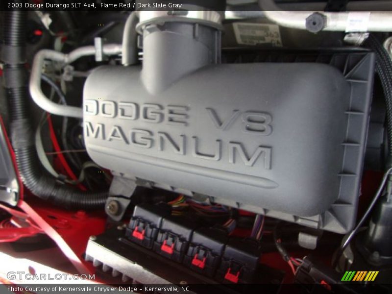  2003 Durango SLT 4x4 Engine - 4.7 Liter OHV 16-Valve V8