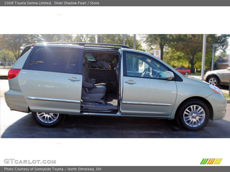 Silver Shadow Pearl / Stone 2008 Toyota Sienna Limited